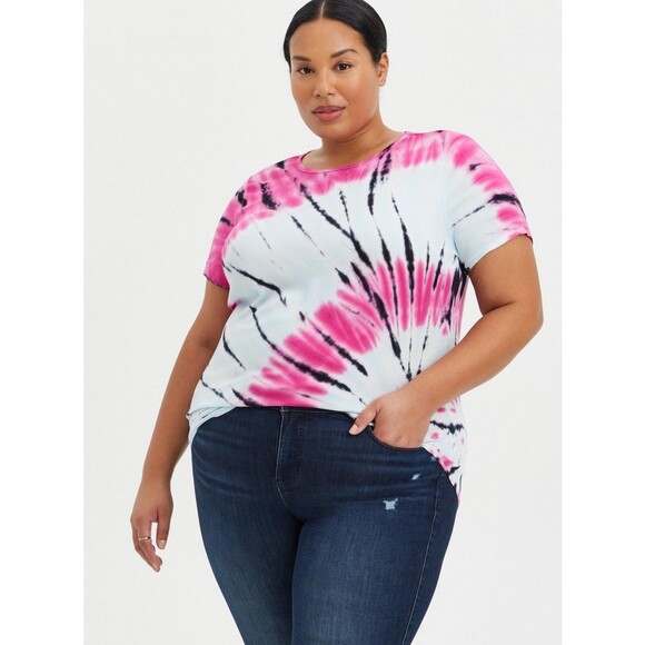 TORRID Soft-Stretch Challis Top, Size 2 - Picture 2 of 8